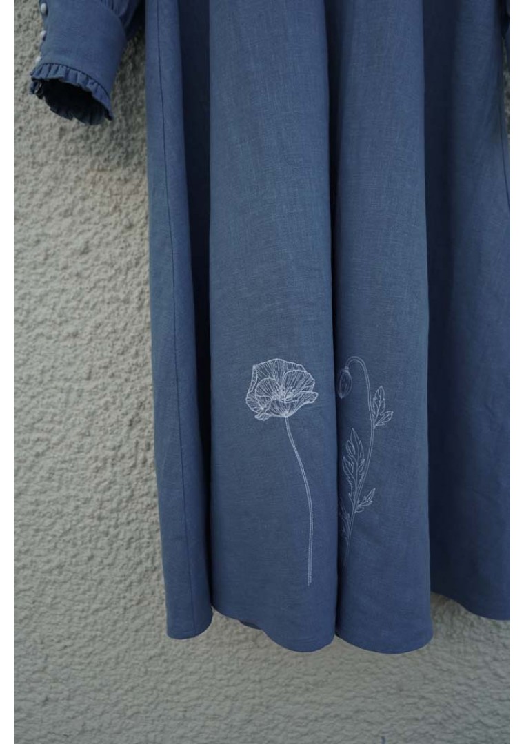 Rochie Clara cu maci