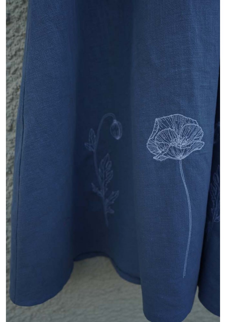 Rochie Clara cu maci