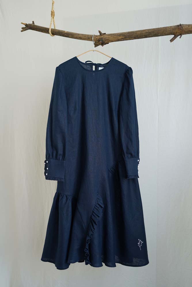Rochie in bleumarin