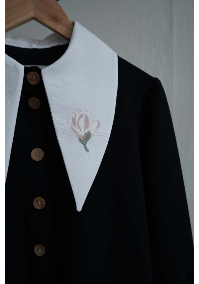 Camasa neagra Magnolie