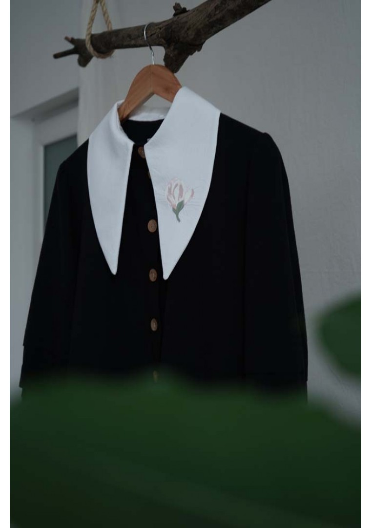 Camasa neagra Magnolie