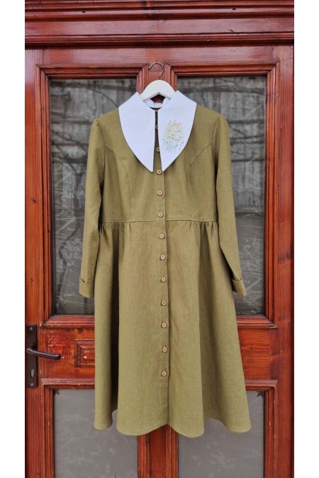 Rochie din in "Musetel"